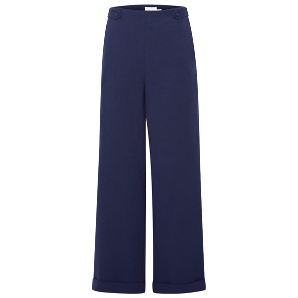 Malou Trousers - Maritime Blue