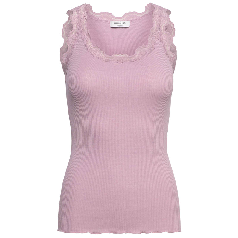 Babette Lace Vest - Dawn Pink