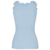 Babette Lace Vest - Heather Sky