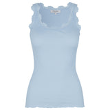 Babette Lace Vest - Heather Sky
