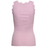 Babette Lace Vest - Dawn Pink