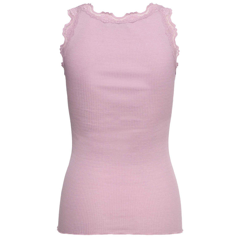 Babette Lace Vest - Dawn Pink