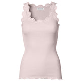 Babette Lace Vest - Soft Rose