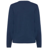 Laica V-Neck Cashmere Jumper - Insignia Blue
