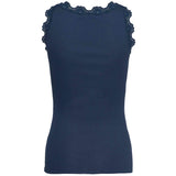 Babette Lace Vest - Insignia Blue