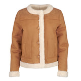 Suncoo Paris Shearling Coat Five Six Blue Boutique