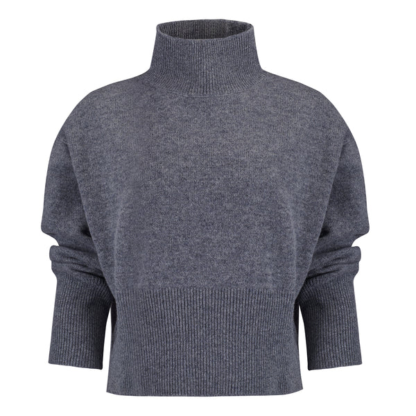 Pinto Cropped Jumper - Grey
