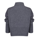 Pinto Cropped Jumper - Grey