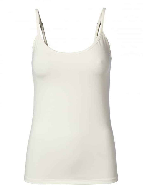 Simple Strap Top - Ivory