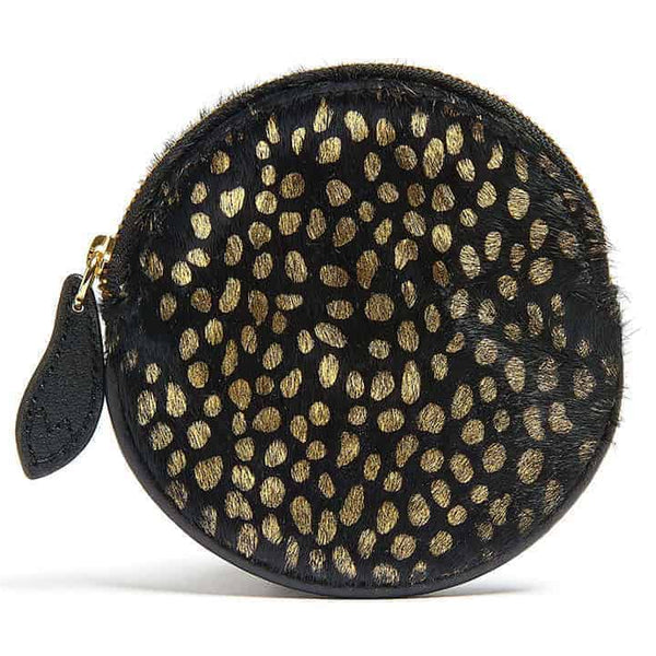 Black and deals gold purse