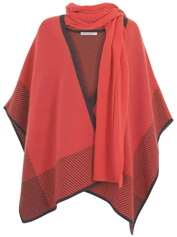 Duffy NY Wrap Poncho