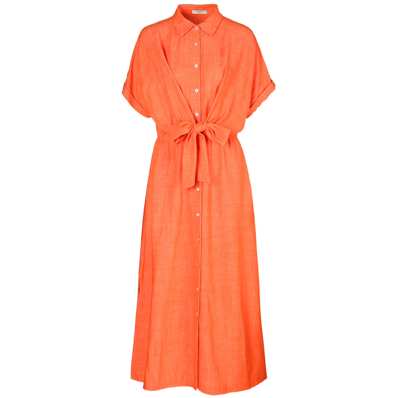 Alienor Midi Dress - Orange