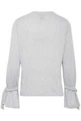 grey knit jumper