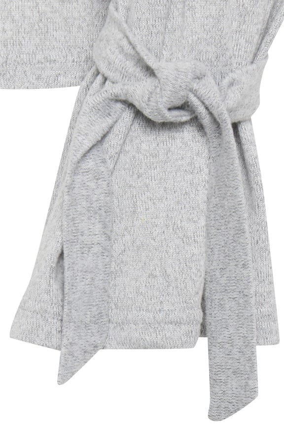 grey knitwear jumper