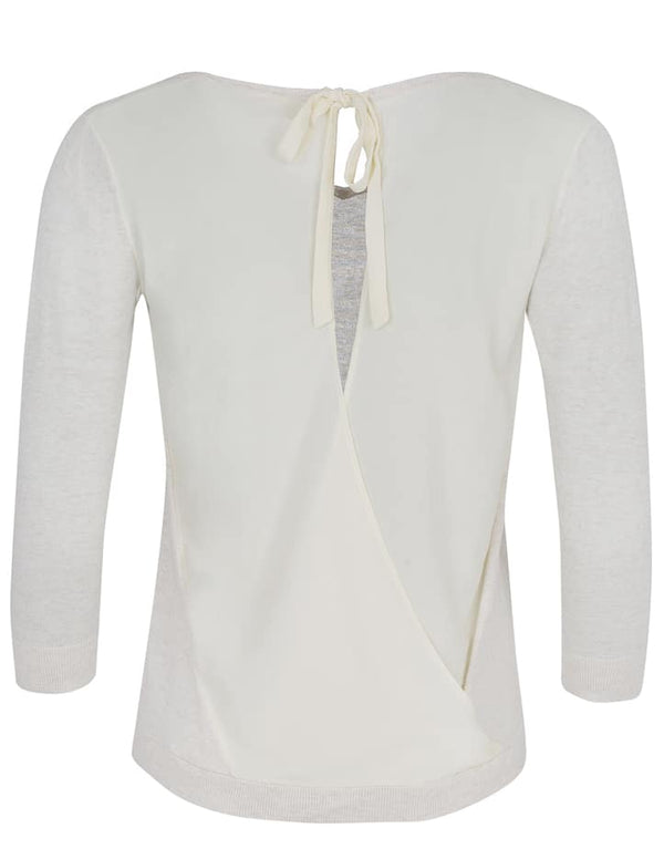 Marie Sixtine Paulia Knit Milk Back