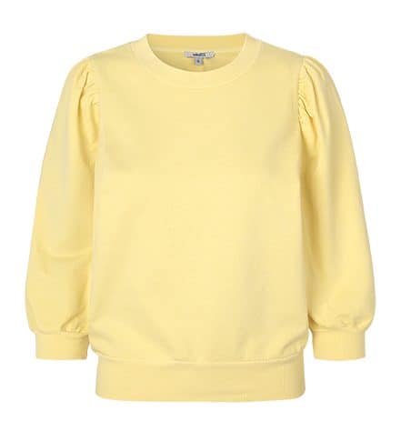 mbyM Lesli Puff Sleeve Knit Faded Yellow