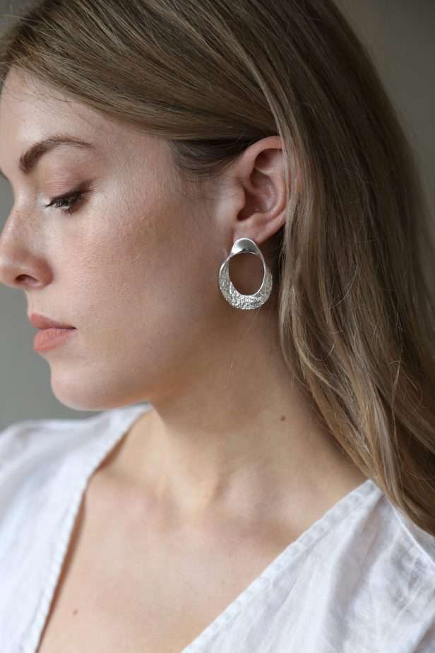 Tutti & Co Reflection Earrings Silver
